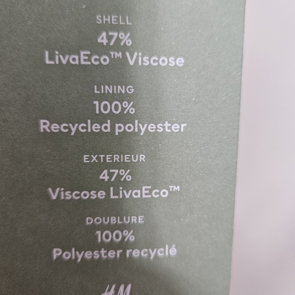 NWT H&M Linen Blazer-S - Picture 5 of 8